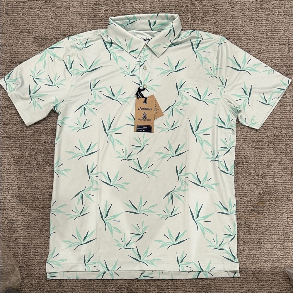 Chubbies Men's The Green Thumb Polo L
